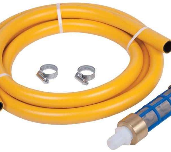 3 Meter 1/2" Suction Hose and Weighted Filter Kit - 50 Mesh Filter - Commercial Cleaning Machines Ltd