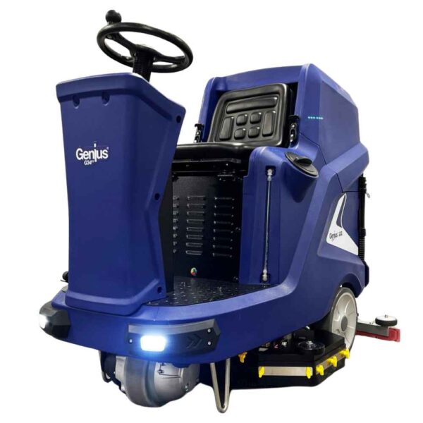 Genius G34RB Compact 34" Ride On 130ltr Scrubber Dryer - Commercial Cleaning Machines Ltd