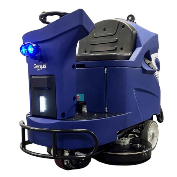 Genius G40RB Compact 40" Ride On 170ltr Scrubber Dryer - Commercial Cleaning Machines Ltd