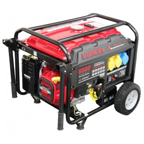 Loncin LC8000D-A Petrol Generator – Loncin G420F Engine 7.5 kVA