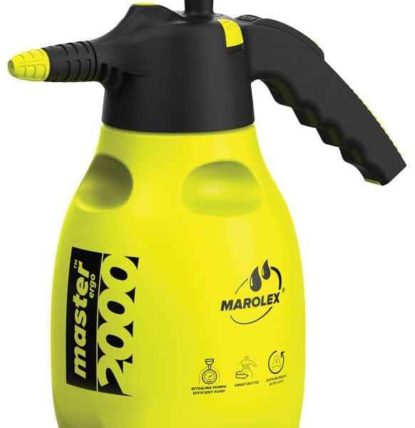 Marolex Master Ergo 2000 Pump Pressure Sprayer - 2.0l - Adjustable Nozzle - Commercial Cleaning Machines Ltd