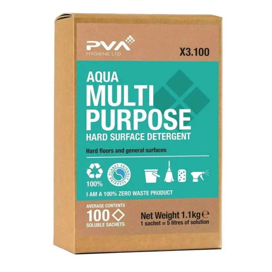 PVA Aqua Multi Purpose - 5L Bucket Sachets - Pack of 100