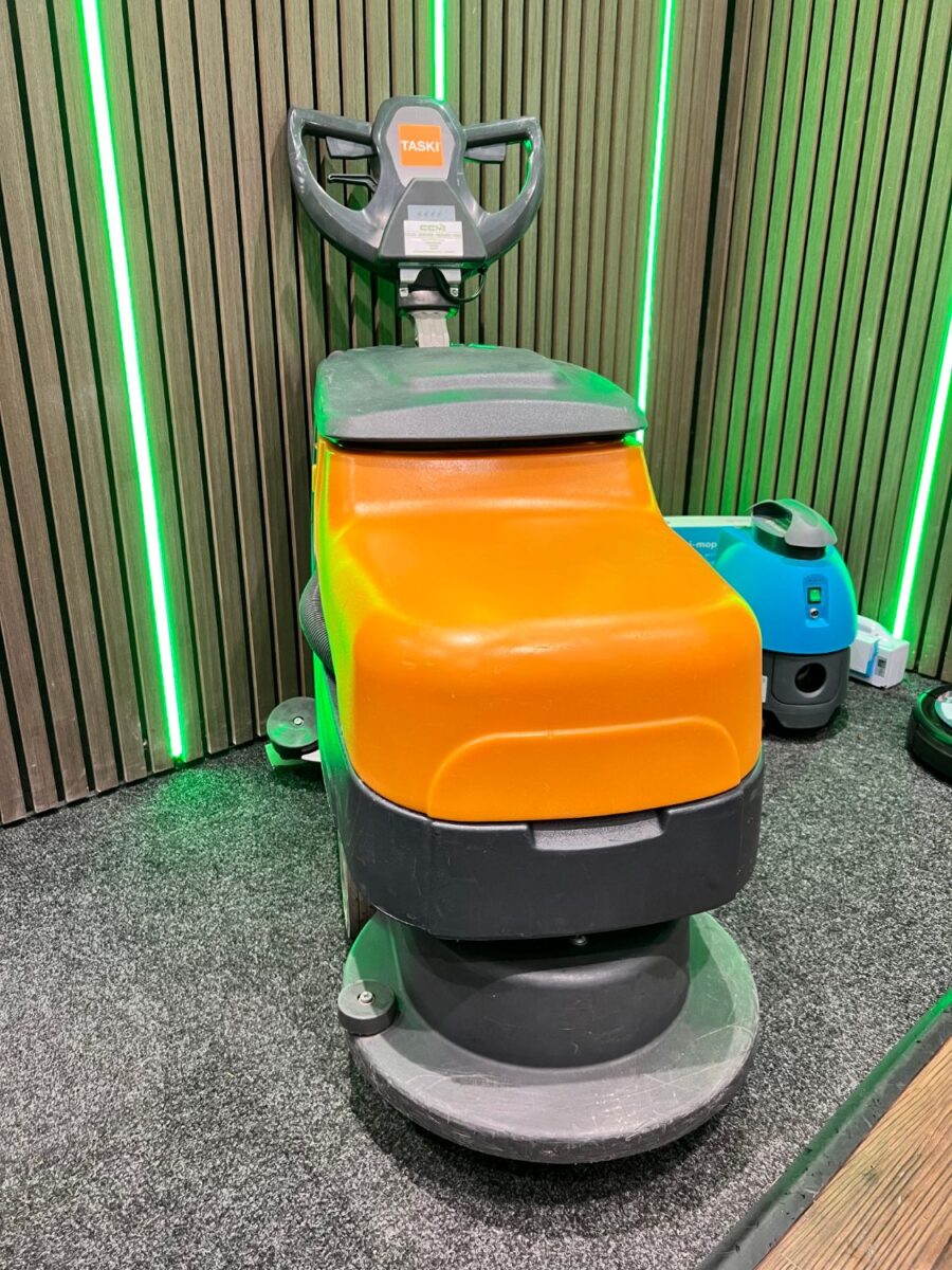 Refurbished Taski Swingo 350B Compact Walk Behind Scrubber Dryer